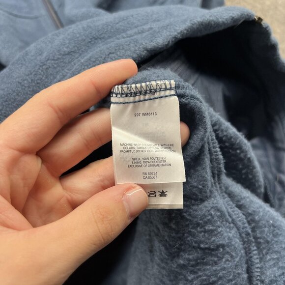 Columbia Jacket Mens XL Blue Fleece Full Zip Outdoor Hiking Warm Casual Layer - Picture 7 of 9